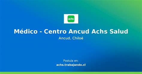 centro mdico achs vicua mackenna|Ubicaciones Achs